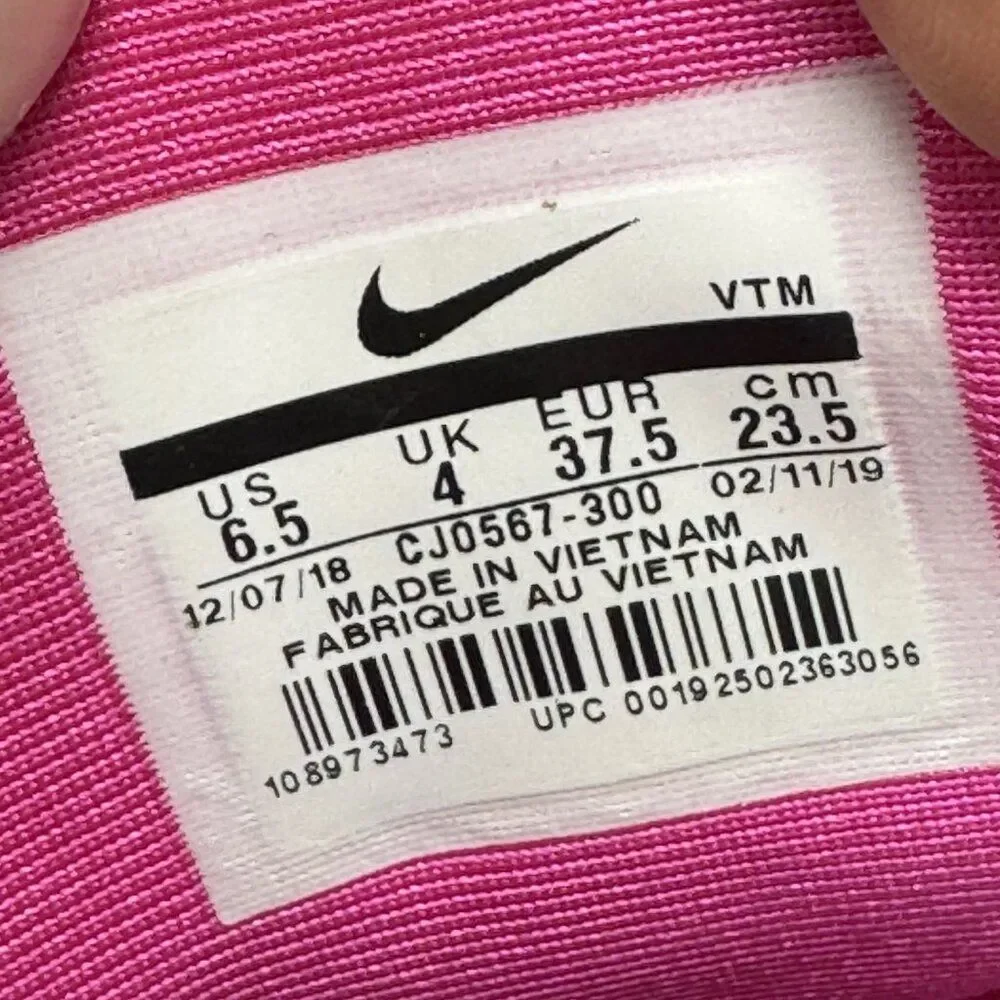 Nike Air Max 720 Shoes Womens Sz 6.5 Pink Blue Aqua Gradient CJ0567-300 Sneaker